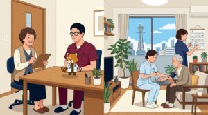 【在宅医療 職種】医師・看護師・薬剤師・ケアマネの役割とは？4つのアンサンブルを解説